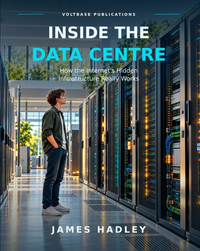 Approved front cover of Inside the Data Centre by James Hadley